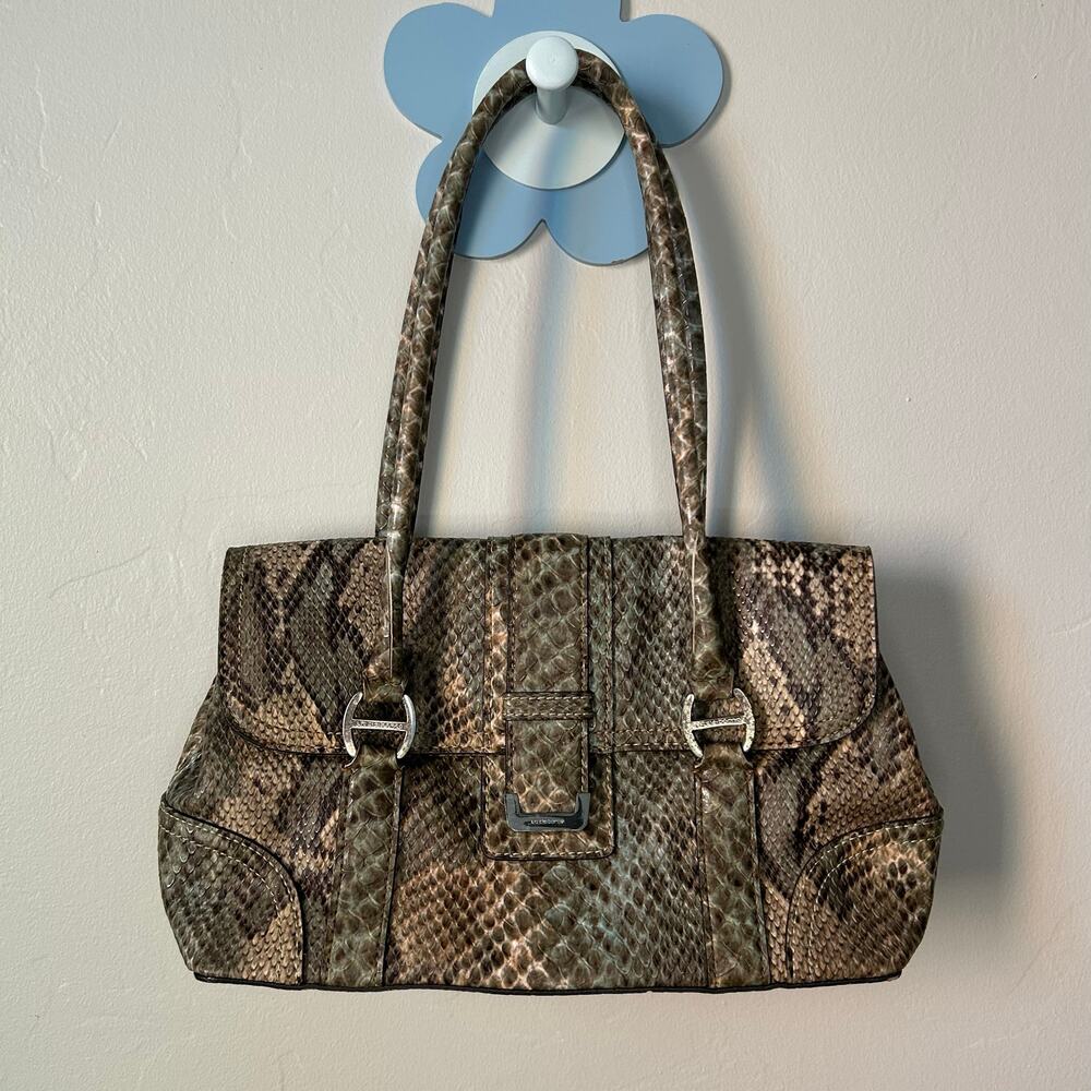 y2k snakeskin purse!